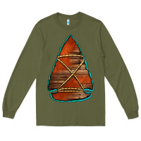 Army Green wooden arrowhead Long Sleeve Tee - Jasminsmagicworld