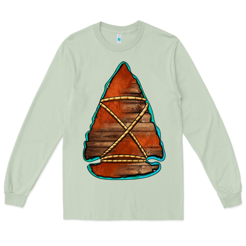 Wooden Arrowhead Long Sleeve Tee by Jasminsmagicworld | Teevron
