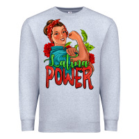 Latina Power Strong Woman Premium Sweatshirt | Teevron