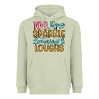 Matcha 100 days of sparkle learning and loughs Heavyweight Hoodie - Artiststas