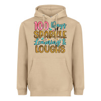 Mushroom 100 days of sparkle learning and loughs Heavyweight Hoodie - Artiststas