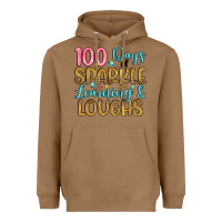 Toasted Coconut 100 days of sparkle learning and loughs Heavyweight Hoodie - Artiststas