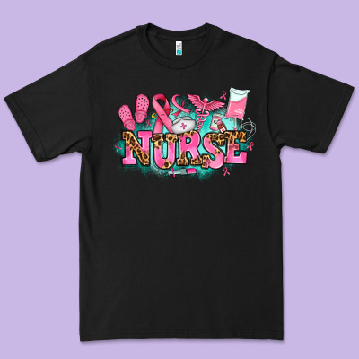 Breast Cancer Nurse Premium Tee Designed By Adodesignshop