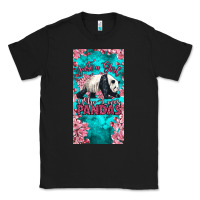 Black just a girl who loves pandas Classic Tee - LillyAllenDesigns