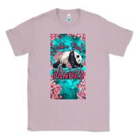 Lilac just a girl who loves pandas Classic Tee - LillyAllenDesigns