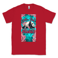 Red just a girl who loves pandas Classic Tee - LillyAllenDesigns