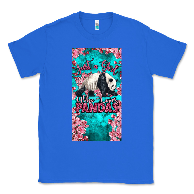 Just A Girl Who Loves Pandas Classic Tee by LillyAllenDesigns | Teevron