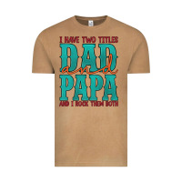 Vintage Camel i have two titles dad and papa and i rock them both Vintage Tee - Artiststas