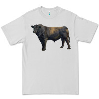 Dove Grey black angus bull Premium Tee - RanaPortraitStore