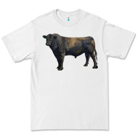 White black angus bull Premium Tee - RanaPortraitStore