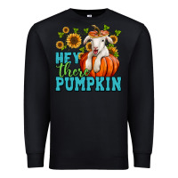 Black hey there pumpkin lamb Premium Sweatshirt - Jasminsmagicworld