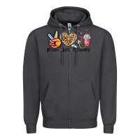 Smoke peace love nursing Zipper Hoodie - MaliasSmallBusiness