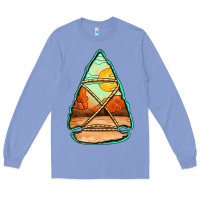 Colony Blue western desert arrowhead Long Sleeve Tee - Jasminsmagicworld