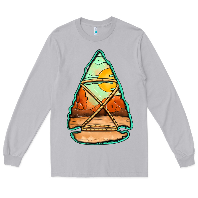 Western Desert Arrowhead Long Sleeve Tee by Jasminsmagicworld | Teevron