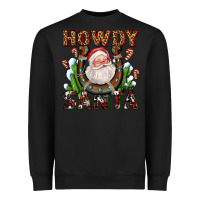 Black howdy santa Heavyweight Sweatshirt - AdoDesignShop