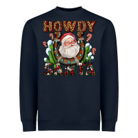 Navy howdy santa Heavyweight Sweatshirt - AdoDesignShop
