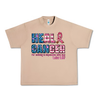 Burro heal cancer with cancer ribbon Urban Heavy Tee - AdoDesignShop