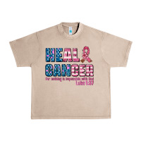 French Oak heal cancer with cancer ribbon Urban Heavy Tee - AdoDesignShop