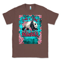 Chestnut just a girl who loves pandas Classic Tee - LillyAllenDesigns