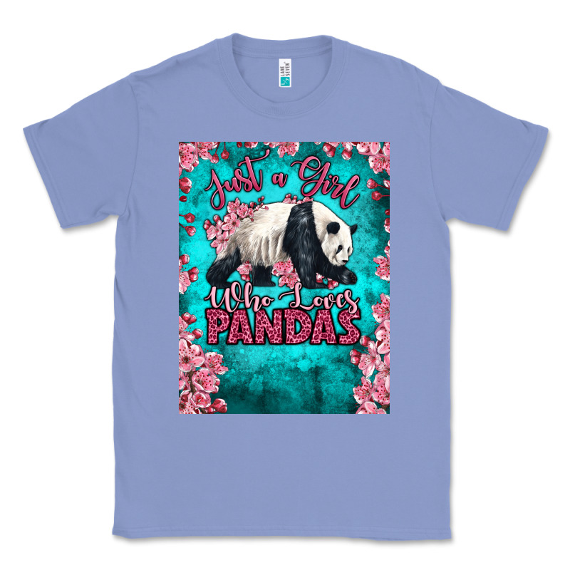 Just A Girl Who Loves Pandas Classic Tee by LillyAllenDesigns | Teevron
