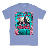 Colony Blue just a girl who loves pandas Classic Tee - LillyAllenDesigns