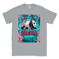 Heather Grey just a girl who loves pandas Classic Tee - LillyAllenDesigns