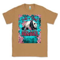 Toasted Coconut just a girl who loves pandas Classic Tee - LillyAllenDesigns