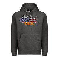 Charcoal Heather God Bless The USA Premium Hoodie - Bettercallsaul
