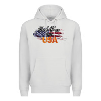 Dove Grey God Bless The USA Premium Hoodie - Bettercallsaul