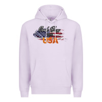 Lilac God Bless The USA Premium Hoodie - Bettercallsaul