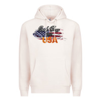 Pale Pink God Bless The USA Premium Hoodie - Bettercallsaul