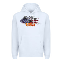 White God Bless The USA Premium Hoodie - Bettercallsaul