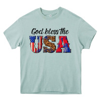 Arona god bless the usa Heavy Core Tee - texasbilliewilder