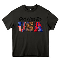 Asphalt god bless the usa Heavy Core Tee - texasbilliewilder