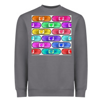 Storm plaster seamless pattern Heavyweight Sweatshirt - BundleAndBundleShop
