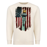 Sandshell statue of liberty torch Premium Sweatshirt - BarkalooDesign