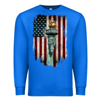 True Royal statue of liberty torch Premium Sweatshirt - BarkalooDesign