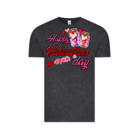 Vintage Black happy valentines day Vintage Tee - AdoDesignShop
