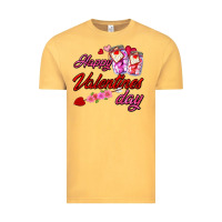 Vintage Mustard happy valentines day Vintage Tee - AdoDesignShop