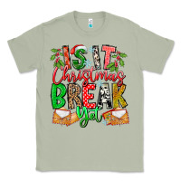 Matcha Is It Christmas Break Yet Classic Tee - CowhideDigitalArt