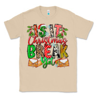 Mushroom Is It Christmas Break Yet Classic Tee - CowhideDigitalArt