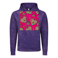 Cloud Purple valentines day lock and key seamless pattern Vintage Hoodie - BundleAndBundleShop