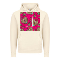 Vintage Artic valentines day lock and key seamless pattern Vintage Hoodie - BundleAndBundleShop
