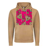 Vintage Camel valentines day lock and key seamless pattern Vintage Hoodie - BundleAndBundleShop