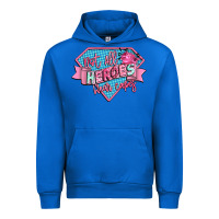 Cobalt not all heroes wear capes Urban Hoodie - CowGirlArtShop