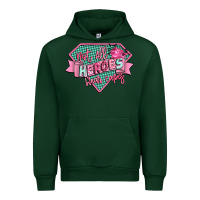 Forest Green not all heroes wear capes Urban Hoodie - CowGirlArtShop