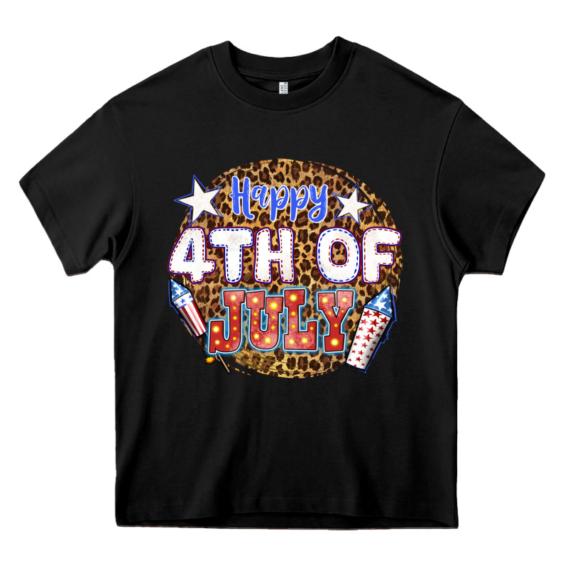 Happy 4th Of July Billie Wilder Heavy Core Tee by texasbilliewilder | Teevron