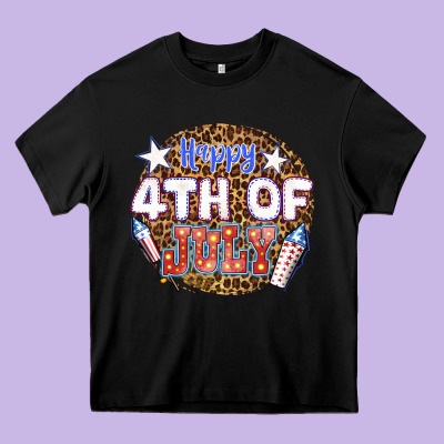 Happy 4th Of July Billie Wilder Heavy Core Tee Designed By Texasbilliewilder