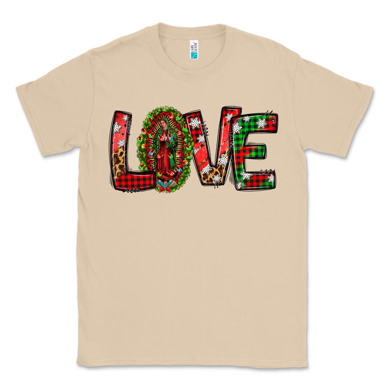 Our Lady Of Guadalupe Christmas Love Classic Tee by Jasminsmagicworld | Teevron