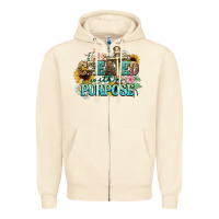 Sandshell created with a purpose Zipper Hoodie - NancyCooperArtShop